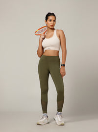 Vapor Mesh Legging Olive