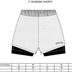 2 in 1 Lining Shorts Forest Green