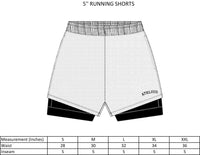 2 in 1 Lining Shorts Black Athlisis Sports