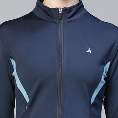 Side Stripe Jacket Navy Sky