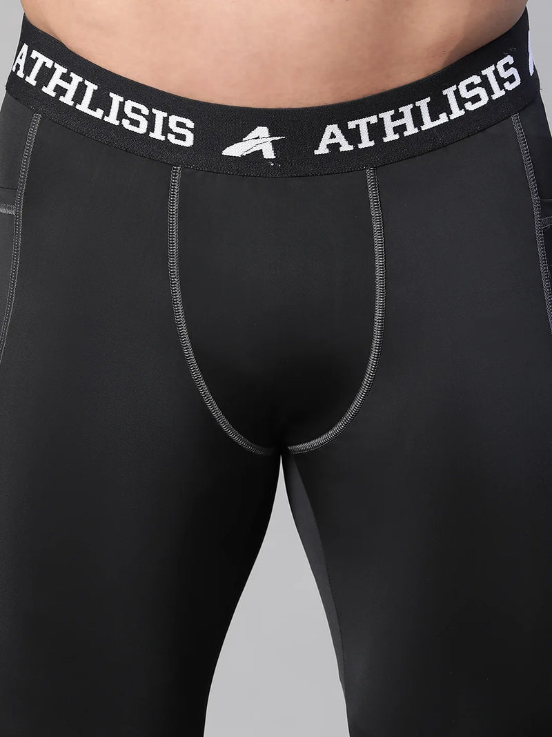 Nylon Basic Compression Tights Black