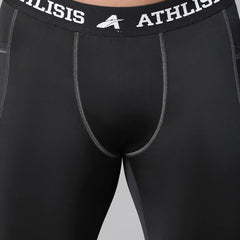 Nylon Basic Compression Tights Black