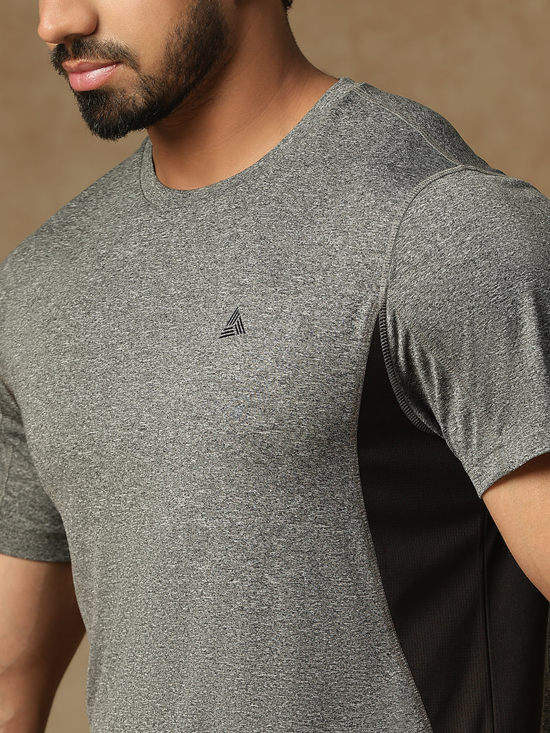 Contrast Side Panel T-Shirt