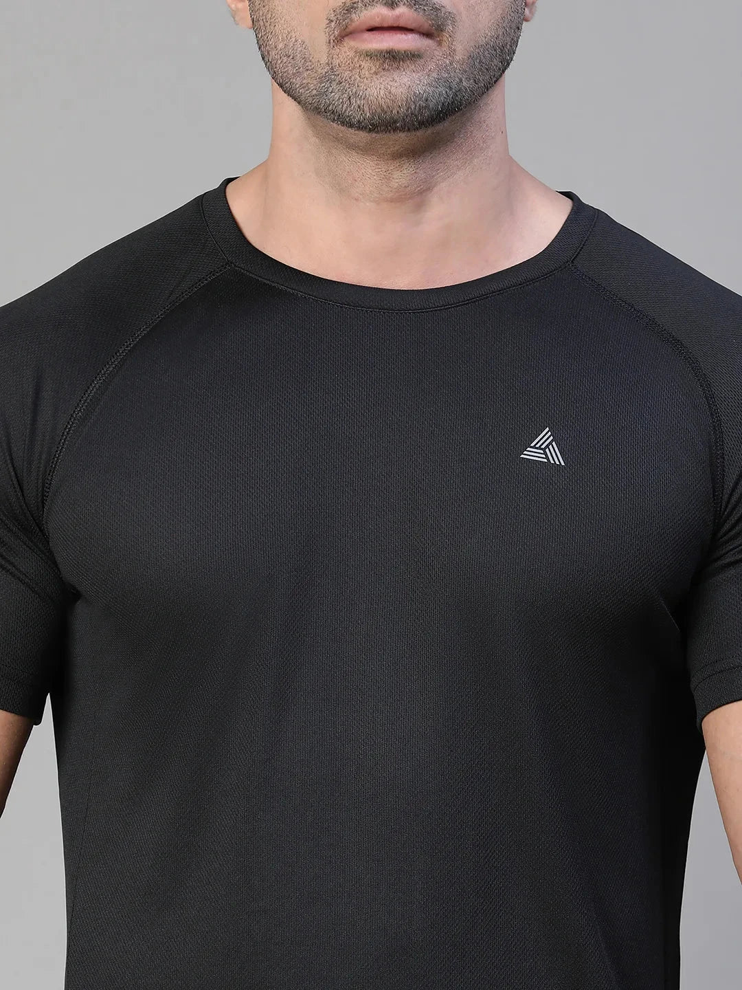 Back Panel T-Shirt Black Athlisis Sports