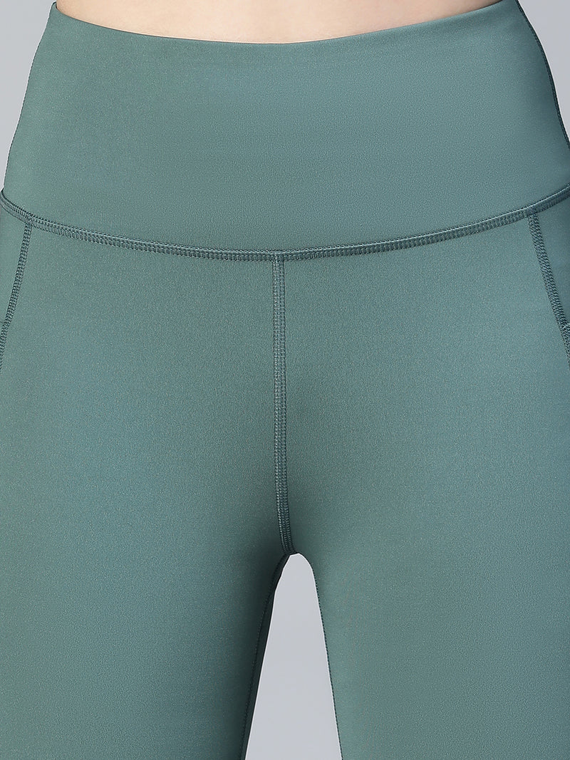 Active Sculpt Flare Forest Green