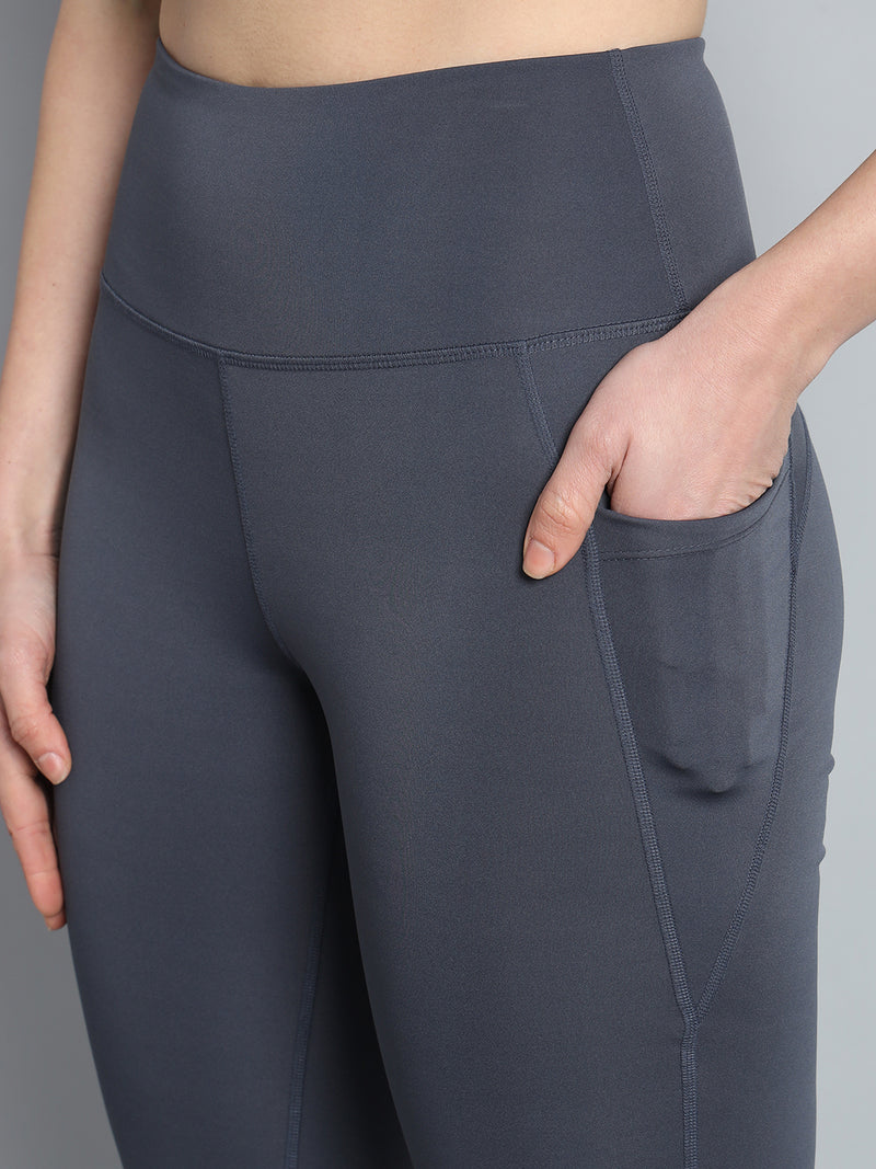Active Sculpt Flare Pant Gray