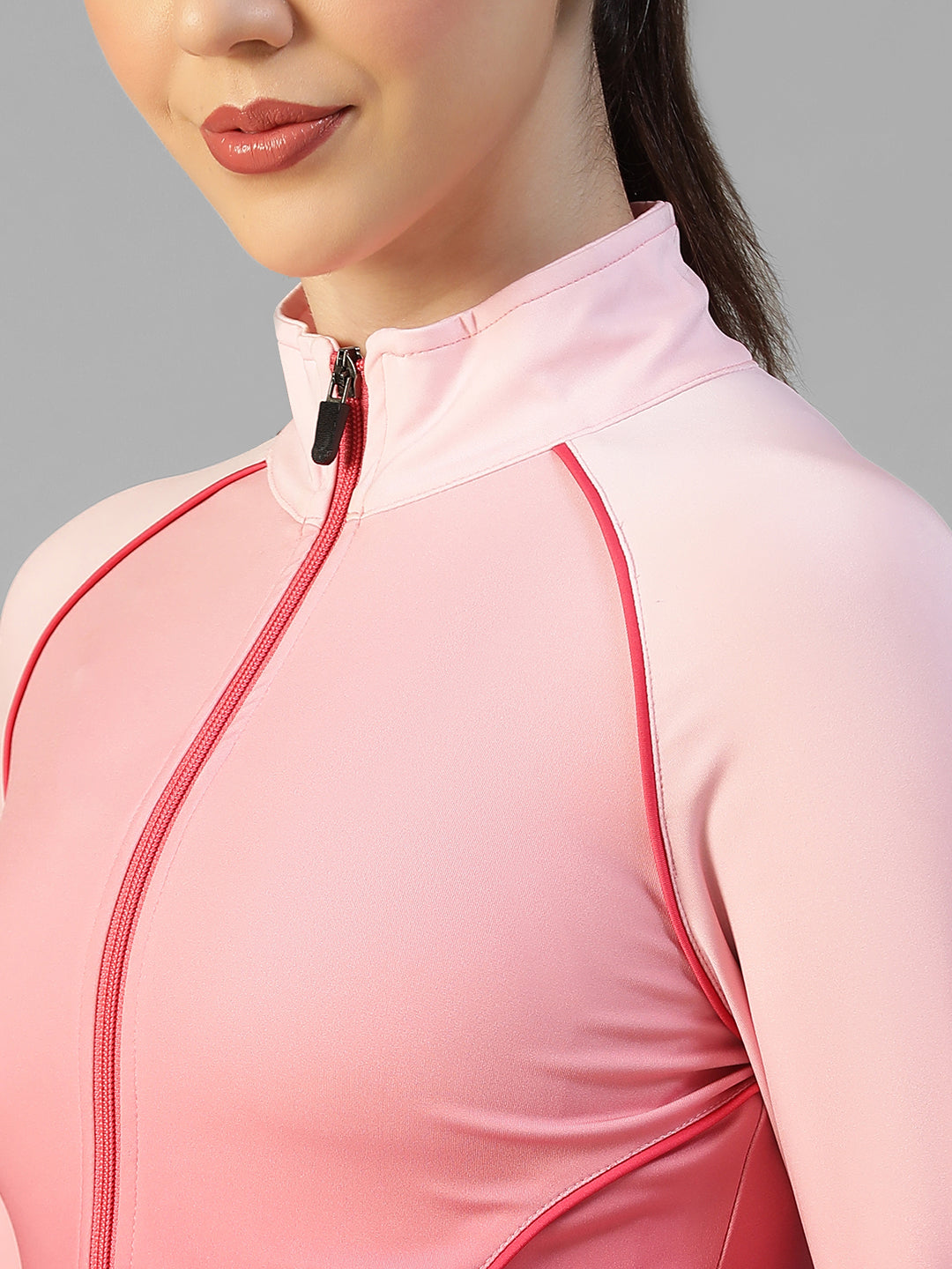 Gradient Harmony Jacket Pink