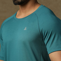Back Panel T-Shirt Teal