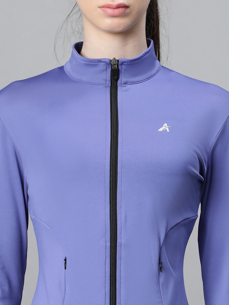 Contour Short Jacket Purple