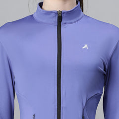 Contour Short Jacket Purple