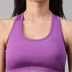 Aero X  Sports Bra Purple