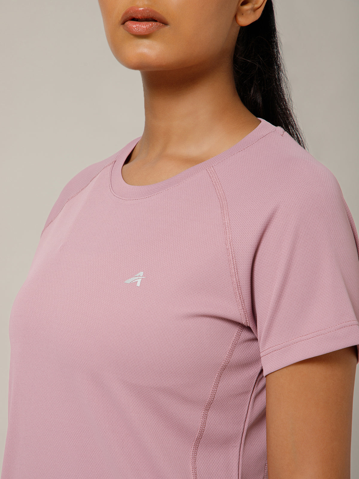 V Panel T-Shirt Lavender