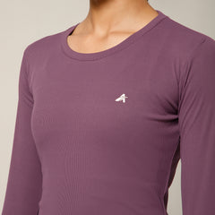 Bodycon Thumbhole T-shirt Dusty Plum