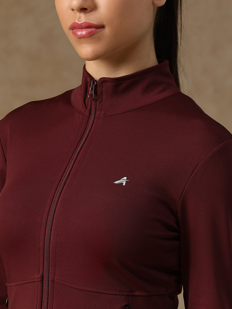Sculptor Jacket Maroon