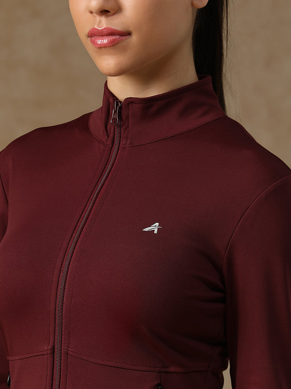 Sculptor Jacket Maroon