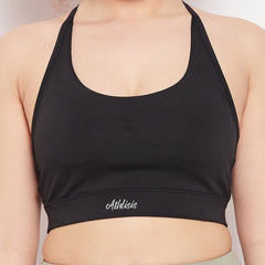 Triangle Apex Sports Bra Black
