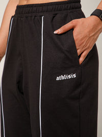 Flow Piping Sweatpants Black