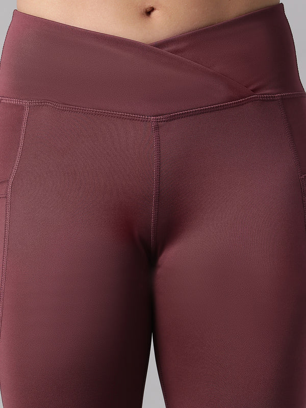 V-Front Legging Mauve