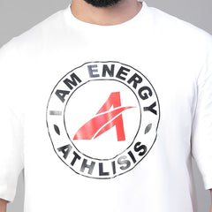 Energy Oversized T-Shirt White