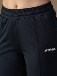 Pleated Cargo Pants Navy