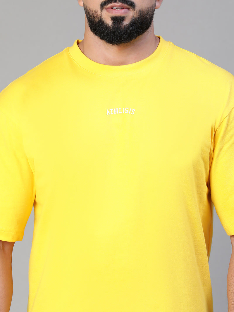 Basic Oversize T-shirt Yellow