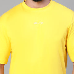 Basic Oversize T-shirt Yellow