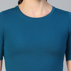 Essential Crop Top Teal