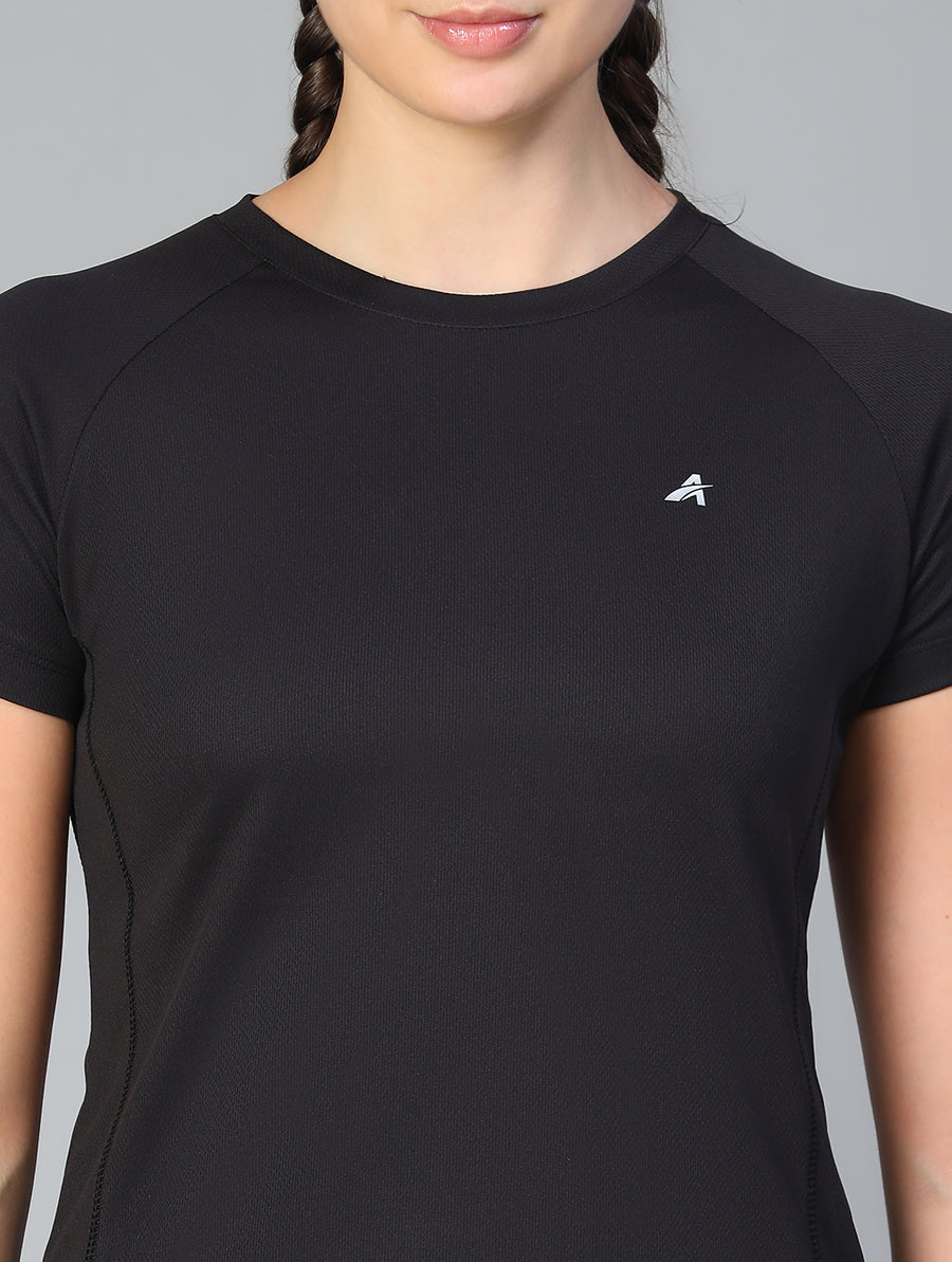 Apex Mesh T-Shirt Black