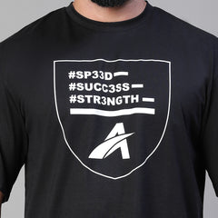 S³ Oversized T-Shirt Black