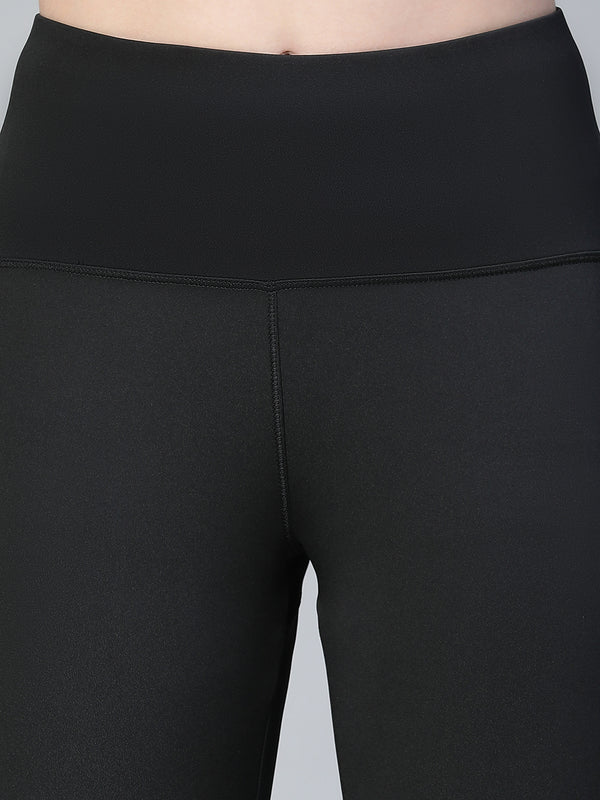 Side Seam Leggings Black