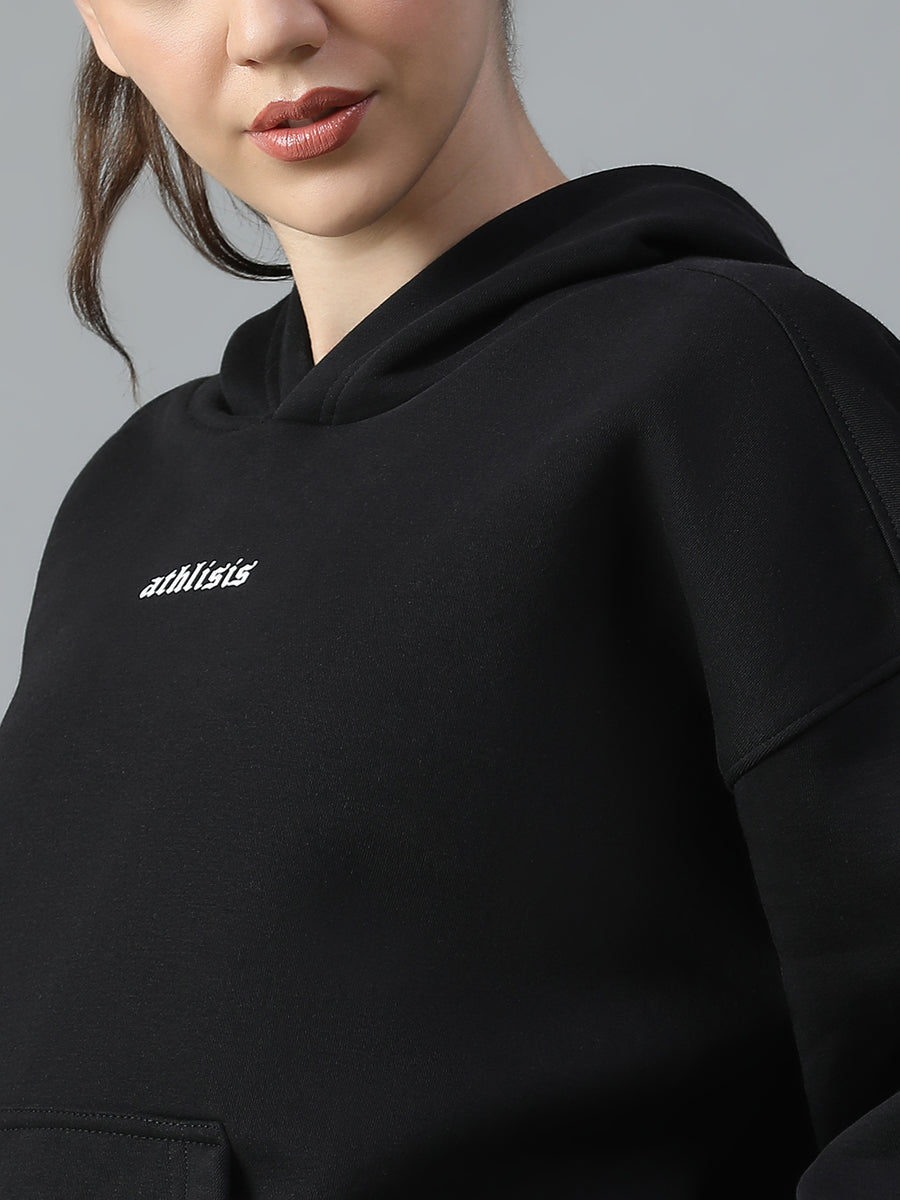 Fleez Oversized Hoodie Black