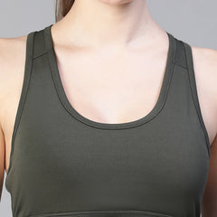 Performance Sports Bra Dark Gray
