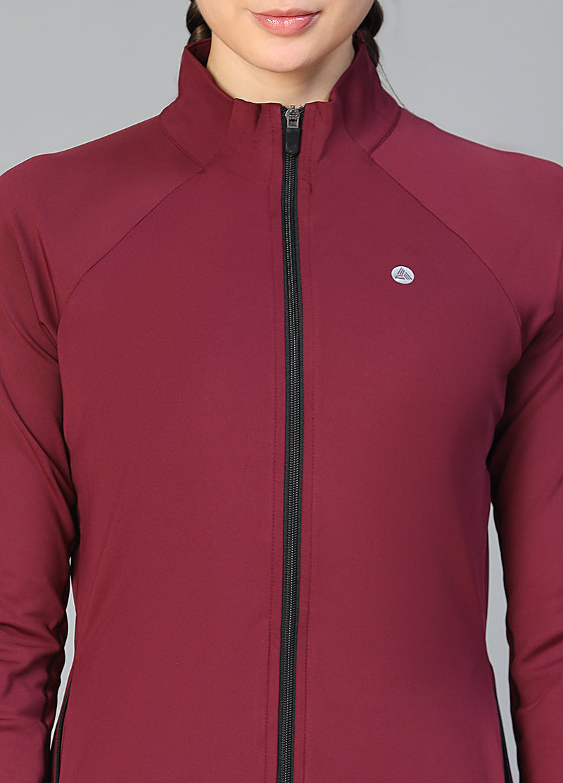 Verve Jacket Maroon