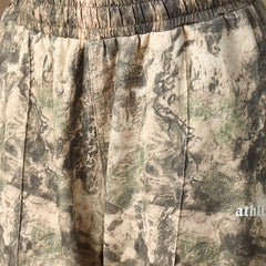 Printed Baggy Monochrome Camo Sweatpants