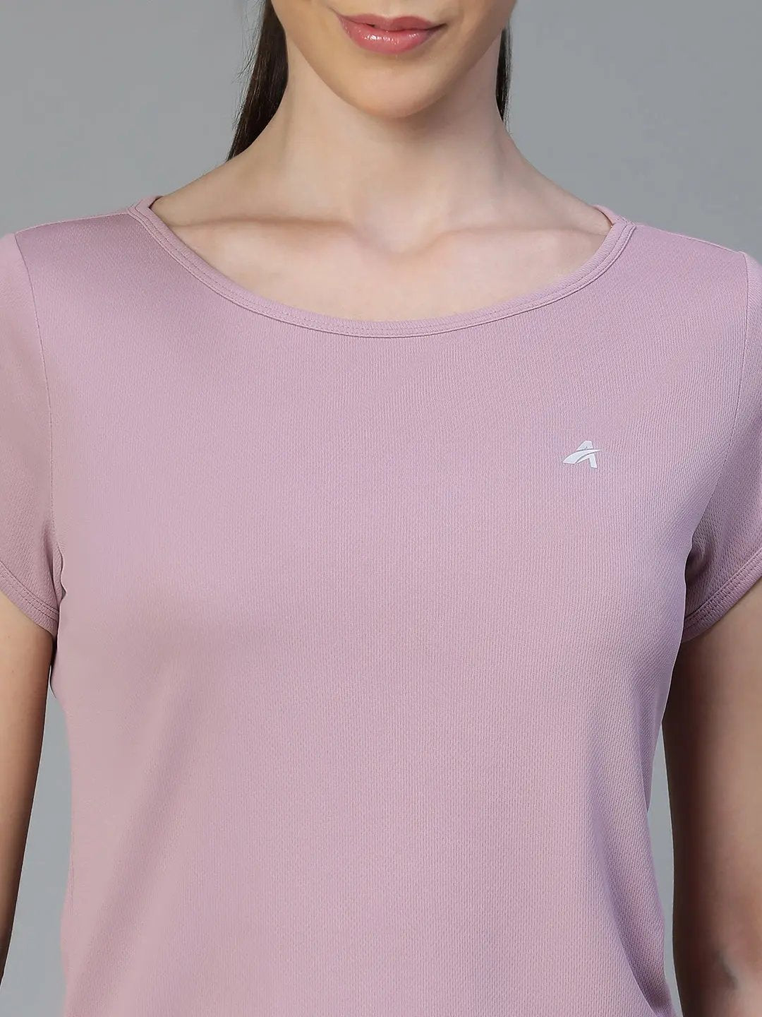 Keyhole T-shirt Lavender Athlisis Sports