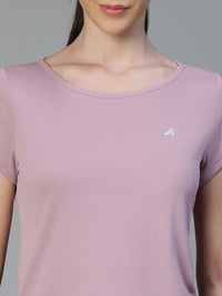 Keyhole T-shirt Lavender Athlisis Sports