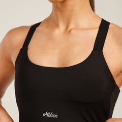 Define Crossback Bra Black