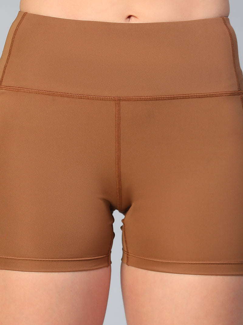 Aura Training Shorts Tan