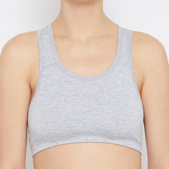 Everyday Support Sports Bra Gray