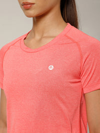 Raglan Sleeve T-Shirt Coral