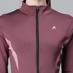 Side Stripe Jacket Mauve