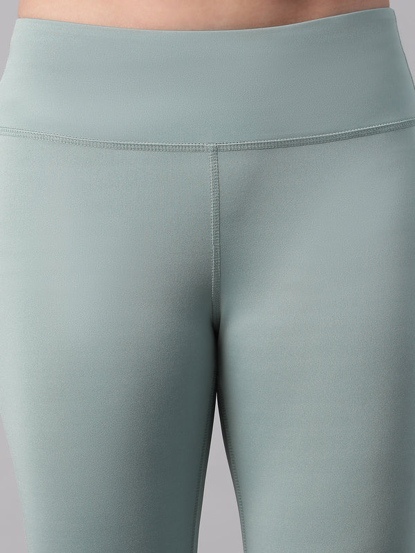 Streamline Panel Legging Pista Green