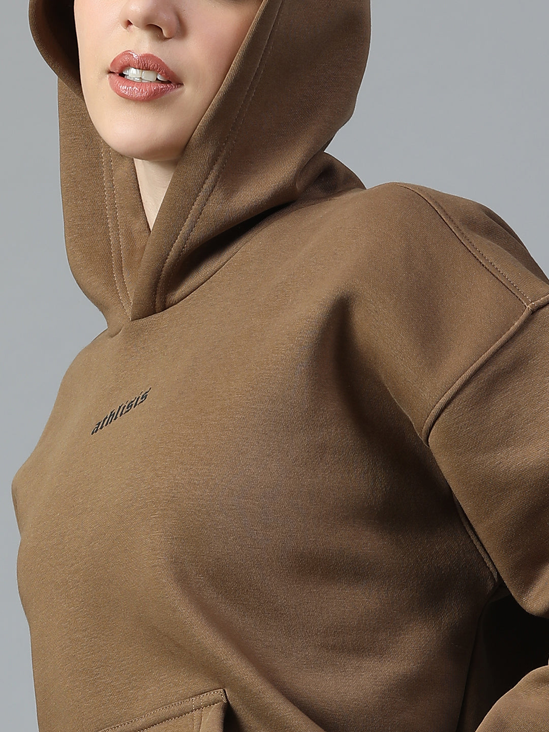 Fleez Oversized Hoodie Beige