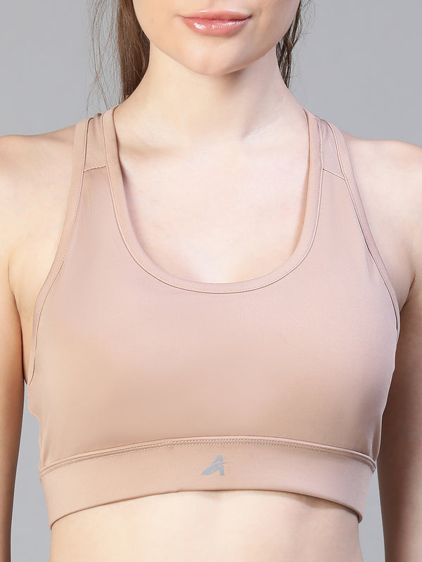 Performance Sports Bra Nude