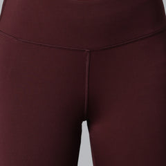 Streamline Panel Legging Maroon