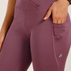 V-Front Legging Mauve
