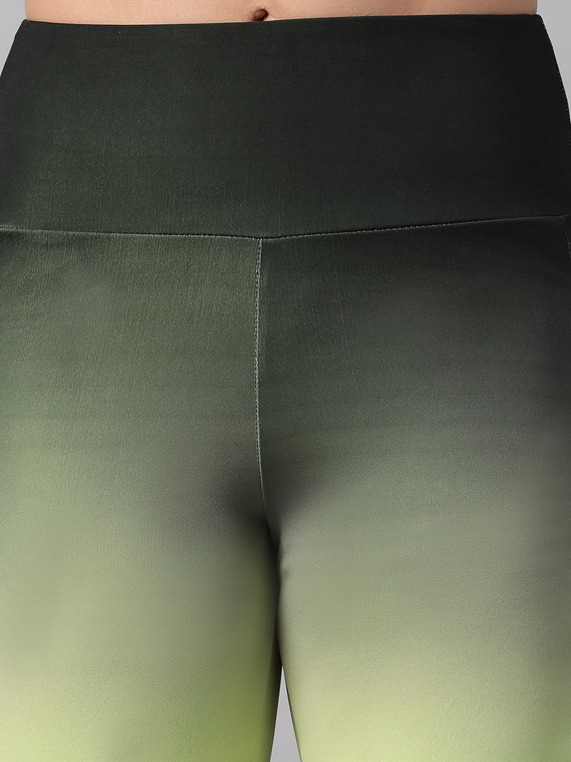 Dual Tone Shorts Green