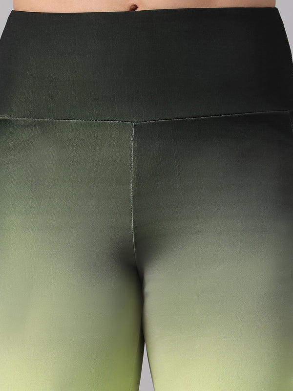 Dual Tone Shorts Green