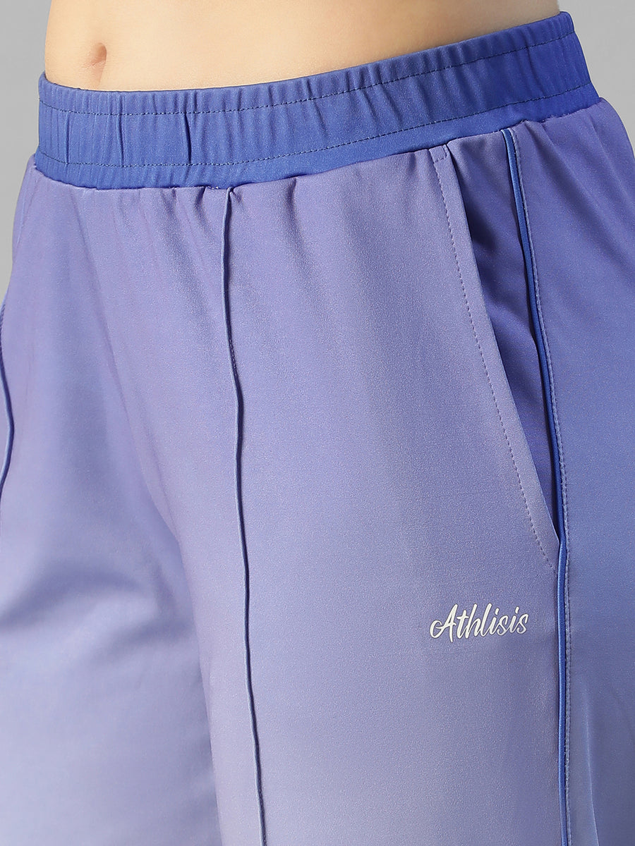Flow Piping Dual Tone Sweatpants Blue