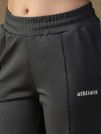 Pleated Cargo Pants Grey